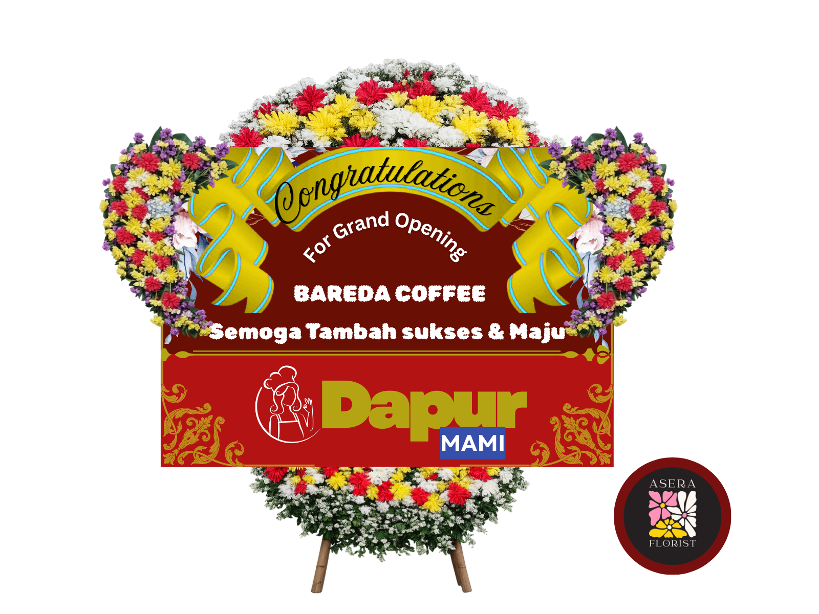 Bunga Papan Congratulations Digital Printing