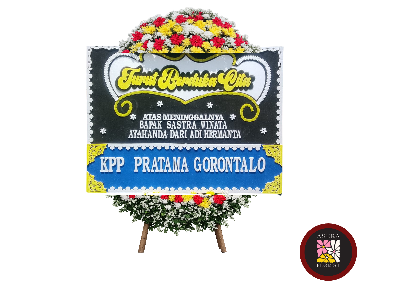 Bunga Papan Duka Cita Besar